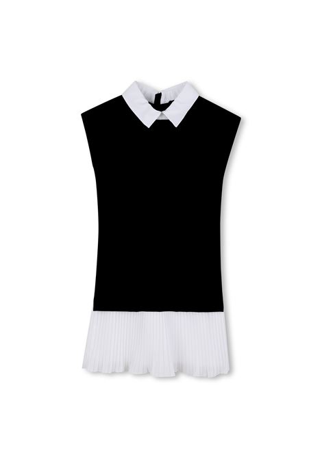 Abito con gonna plisse KARL LAGERFELD KIDS | Z31151M41